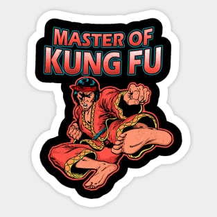 Master of Kung Fu Sticker